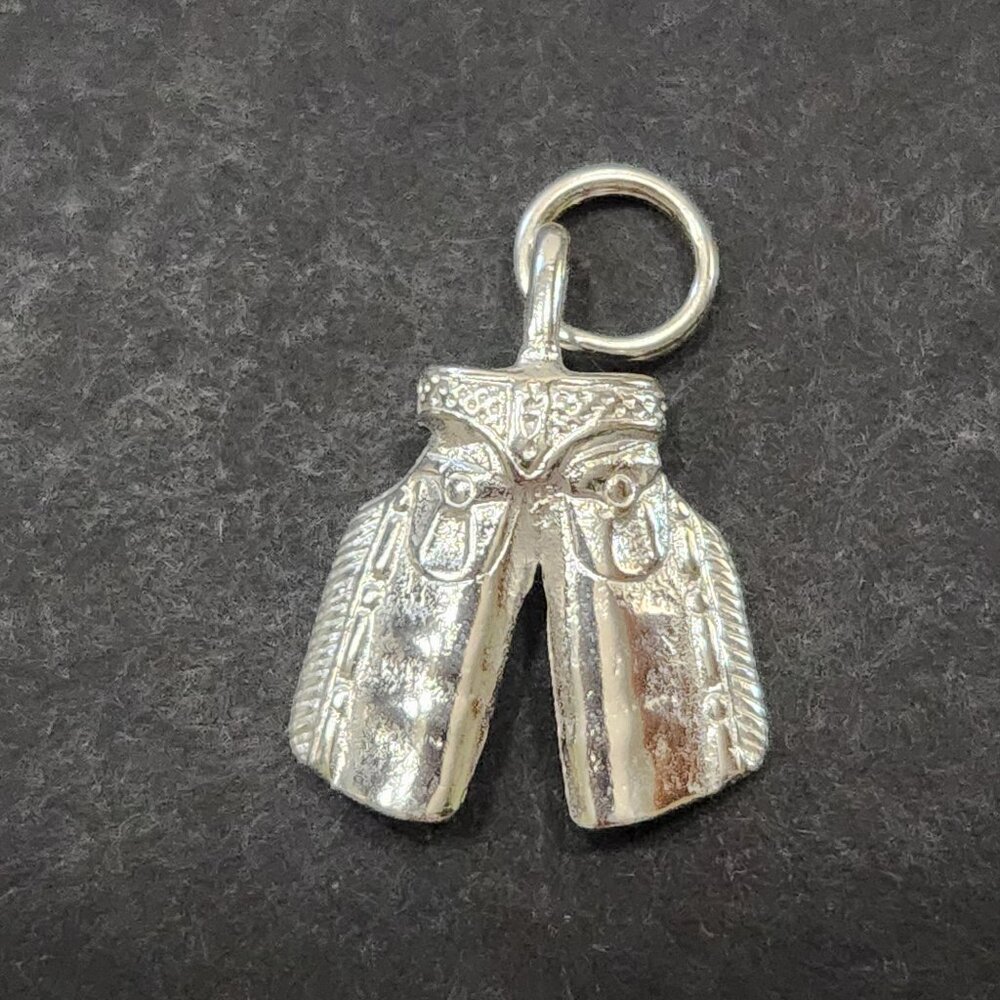 NWOT Cellini Sterling Silver "Western Chaps" Charm
